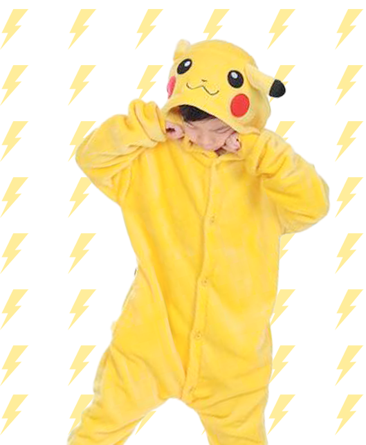Pikachu Onesie Kinder