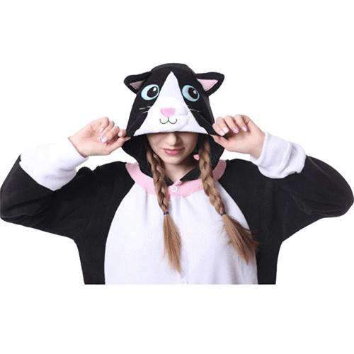 katze onesie damen