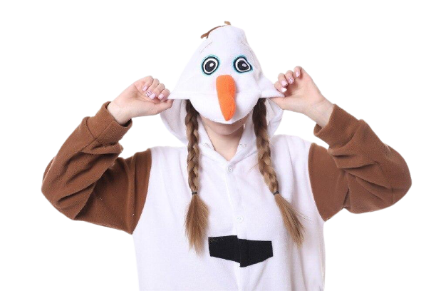 olaf onesie herren