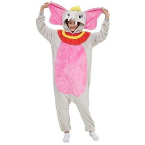 dumbo onesie rosa
