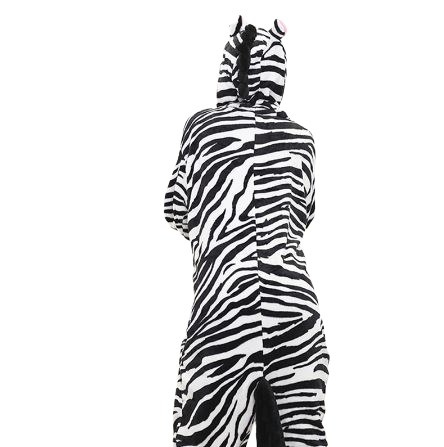 zebra onesie erwachsene