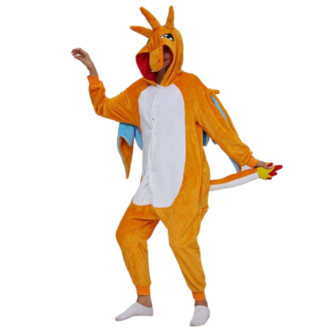 glurak onesie damen