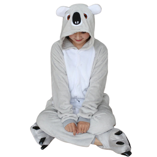 koala onesie damen