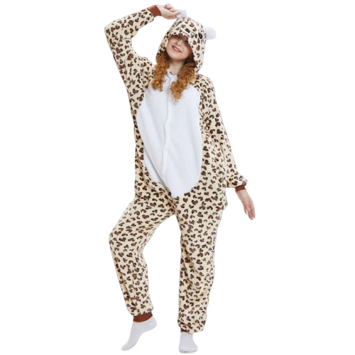leopard onesie