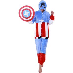 captain america onesie