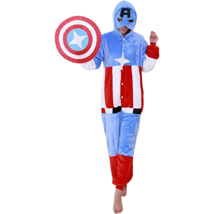 captain america onesie