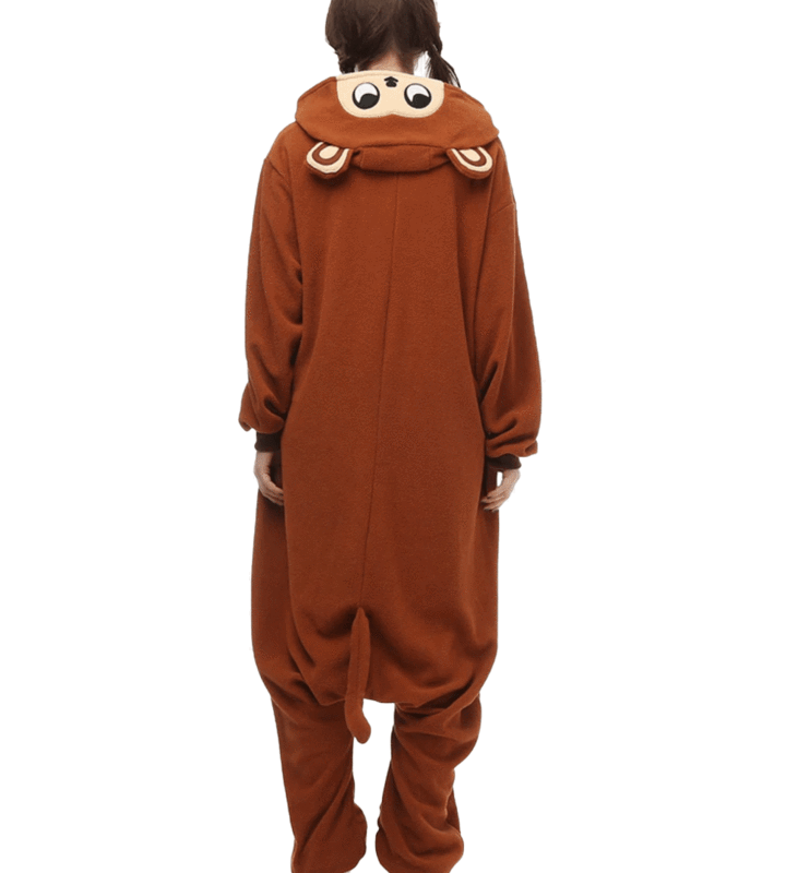 affe onesie damen
