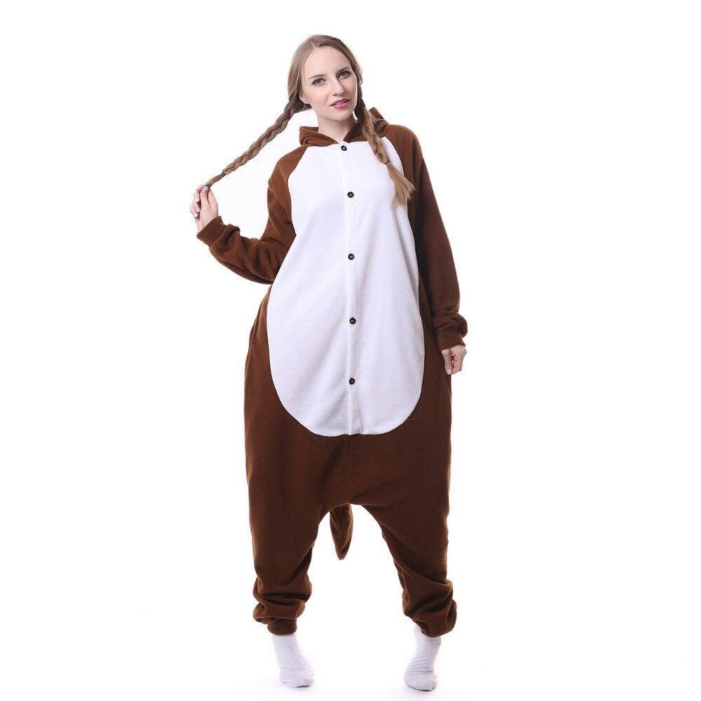 eichhörnchen onesie damen