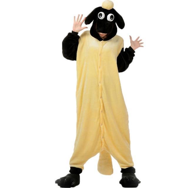 schaf onesie erwachsene