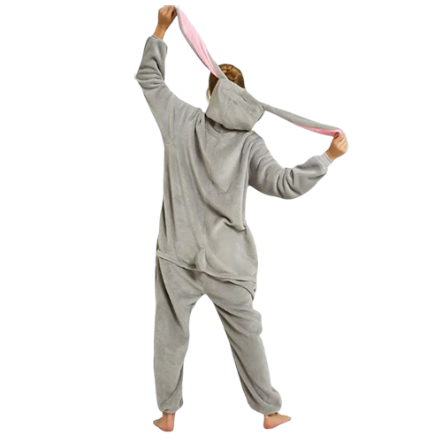 hasen onesie damen