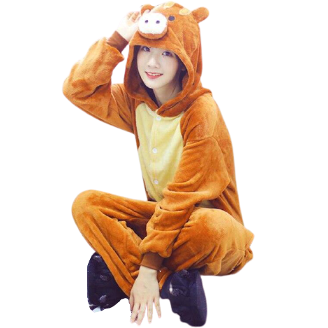 wildschwein onesie erwachsene