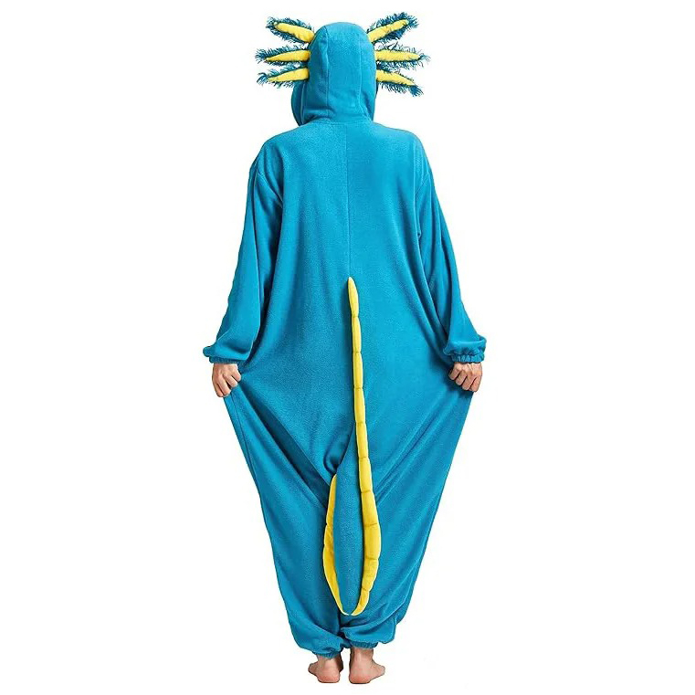 Axolotl Onesie Kostüm