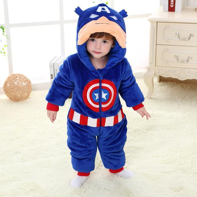 Baby Captain America Schlafanzug