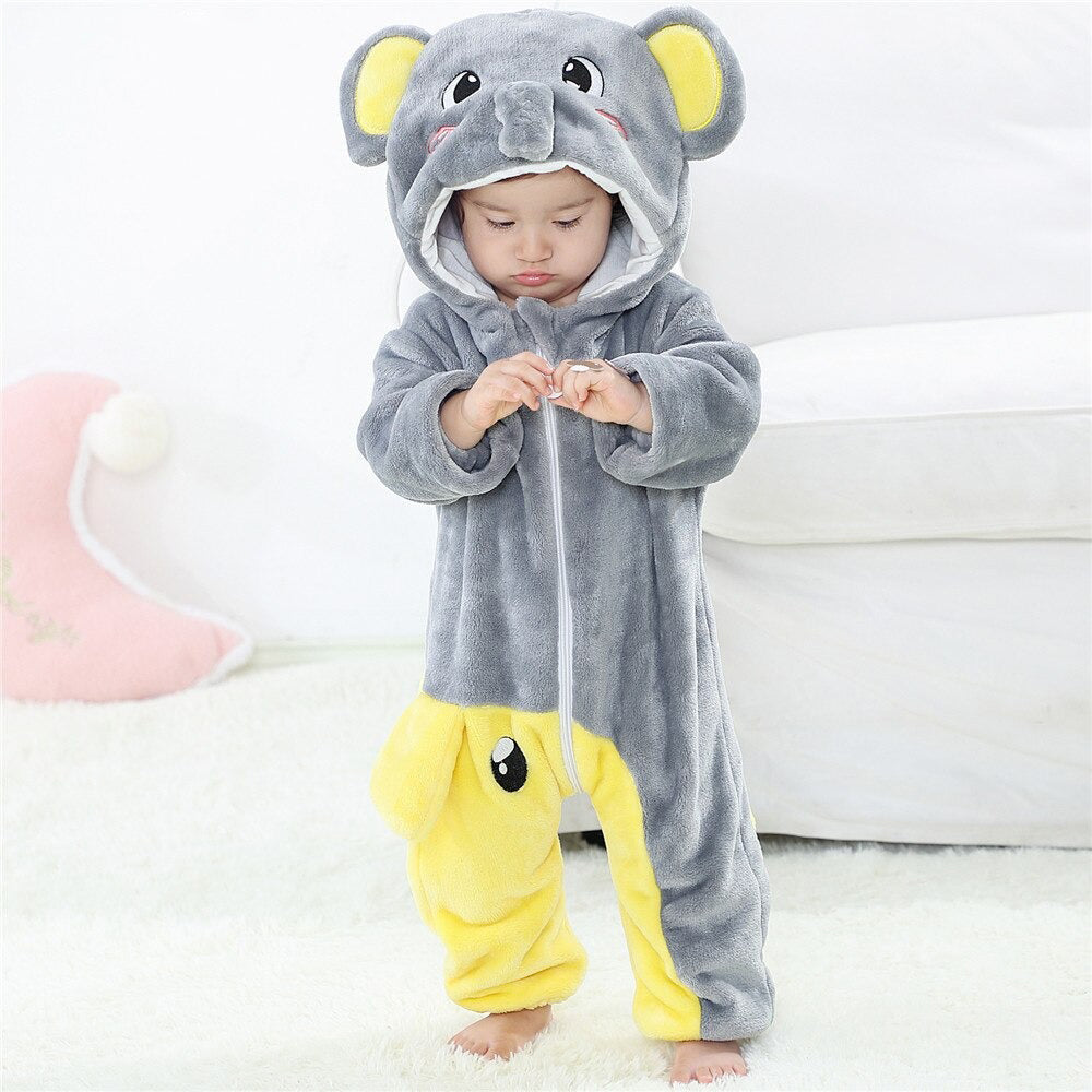Baby Elefant Onesie Kostüm