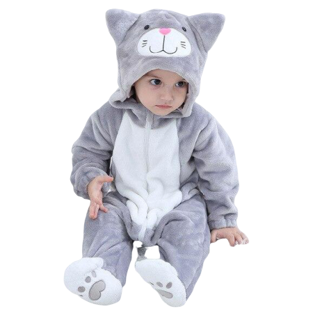 Baby Katze Onesie Pyjama