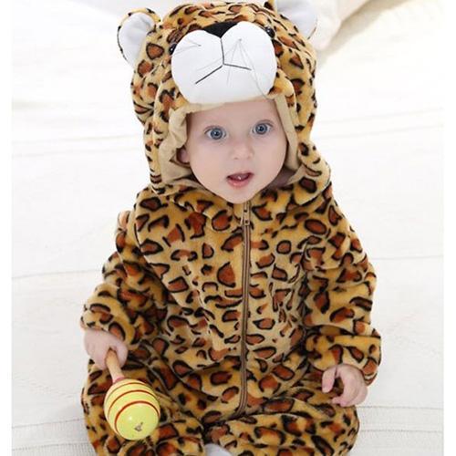 Baby Leopard Onesie Pyjama