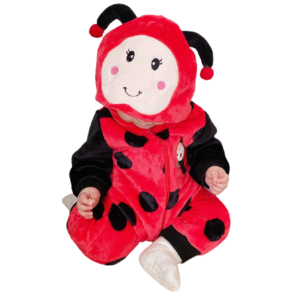 Baby Marienkäfer Onesie Pyjama