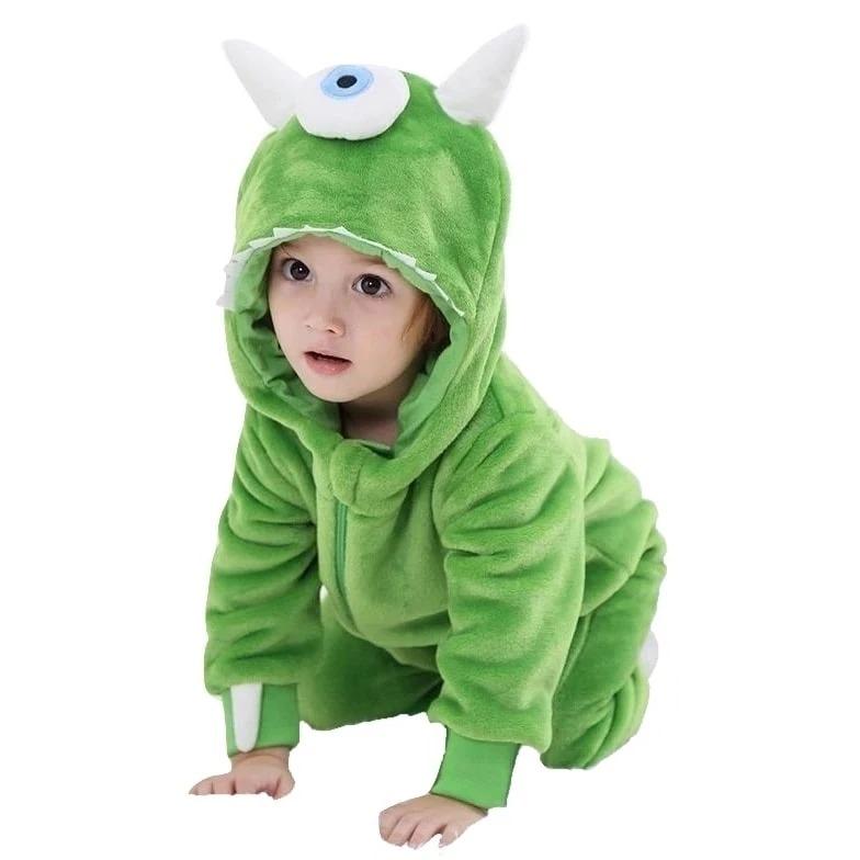 Baby Mike Wazowski Onesie