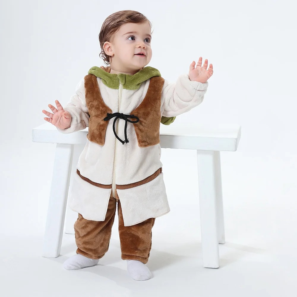 Baby Shrek Onesie Kostüm