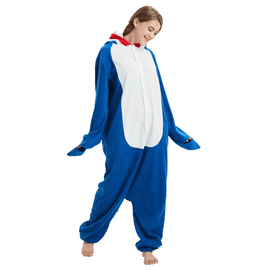 Blauer Shark Onesie