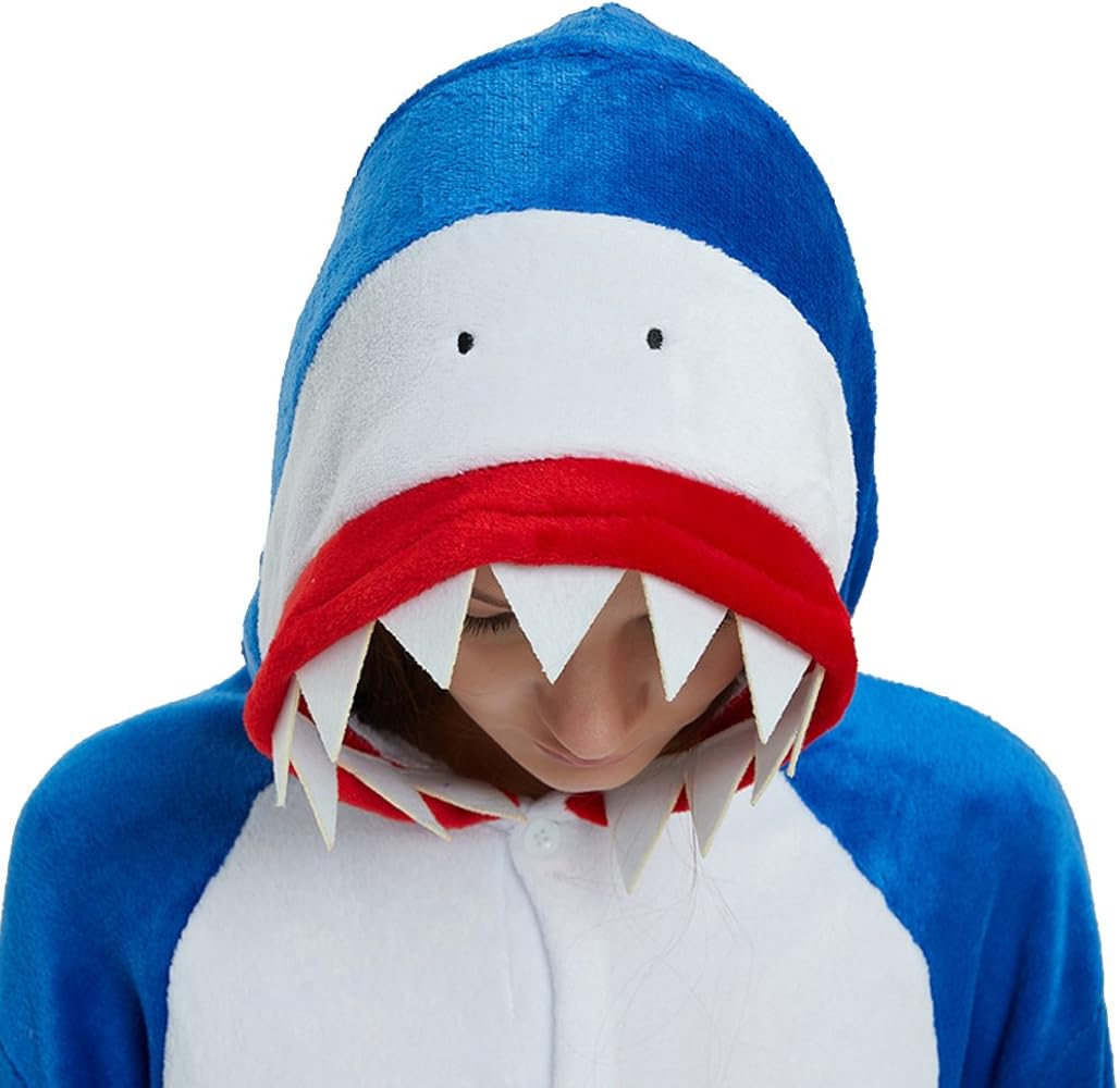 Blauer Shark Onesie