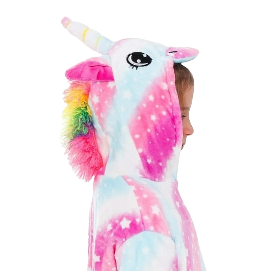 Kinder Bunter Einhorn Onesie – Bild 9