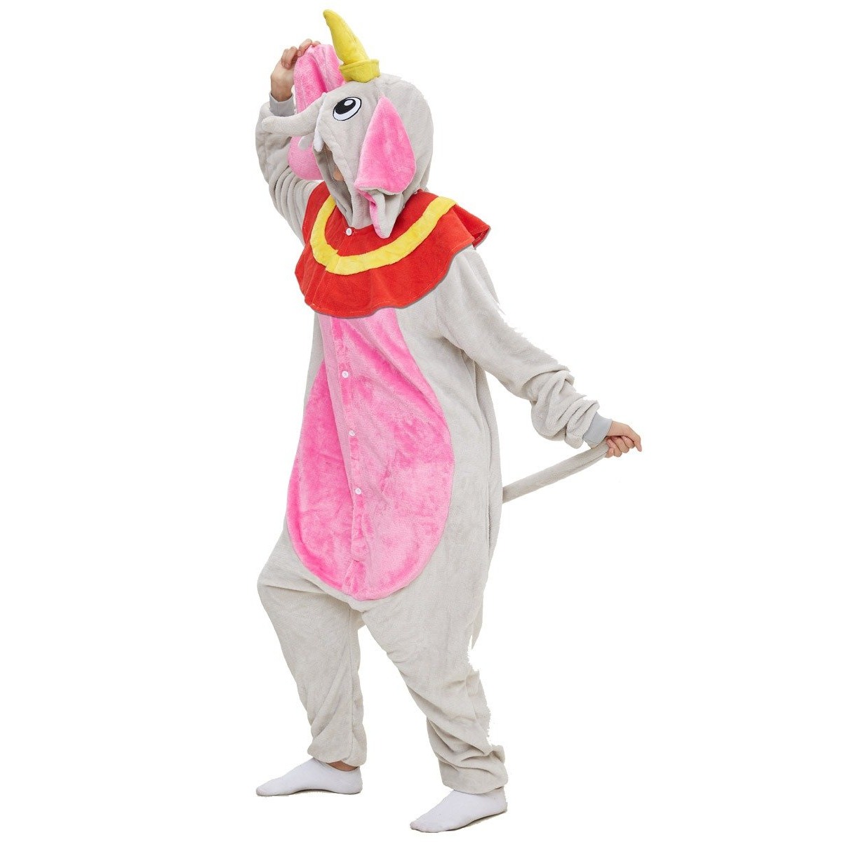 dumbo onesie rosa damen
