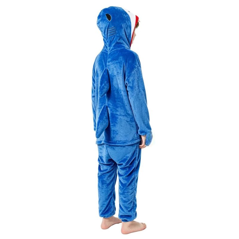 Kinder Blauer Shark Onesie