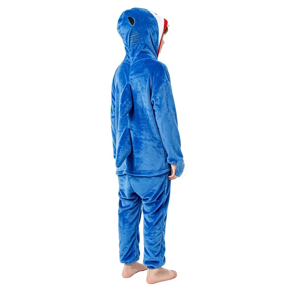 Kinder Blauer Shark Onesie