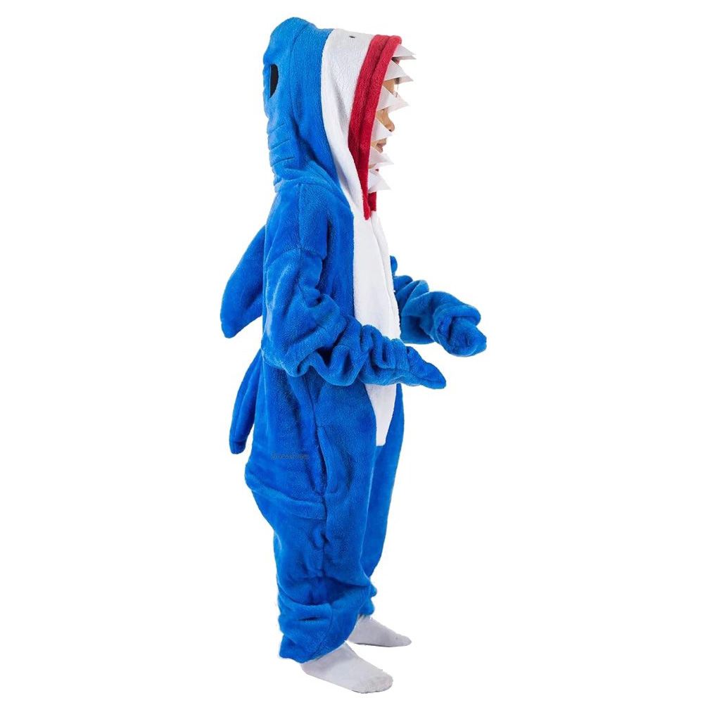 Kinder Blauer Shark Onesie