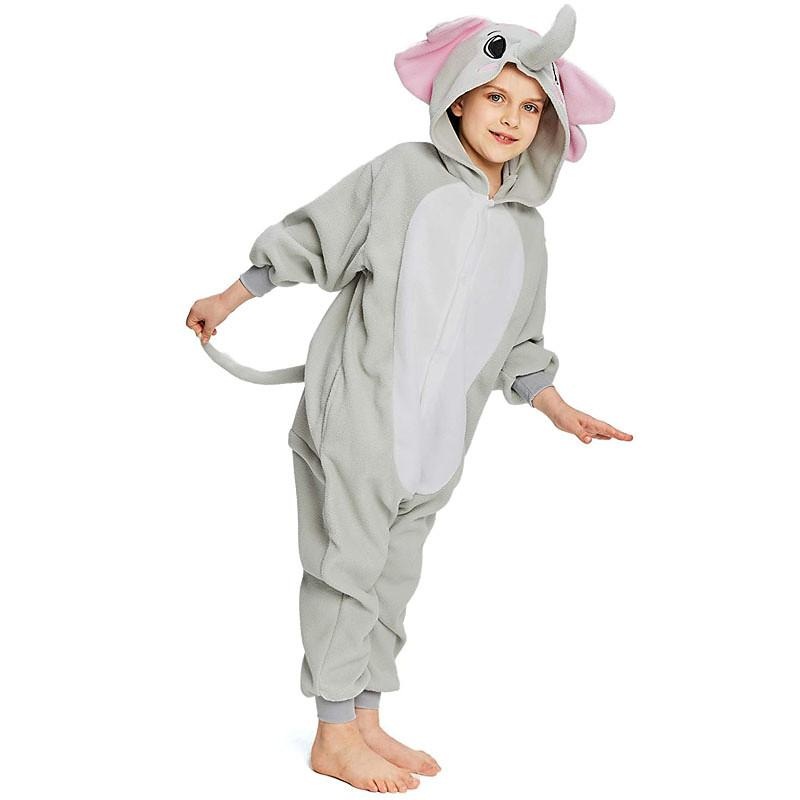 Kinder Elefant Onesie Kostüm
