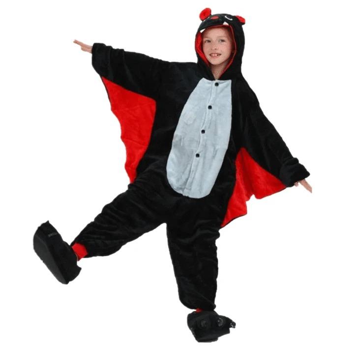 Kinder Fledermaus Onesie Pyjama