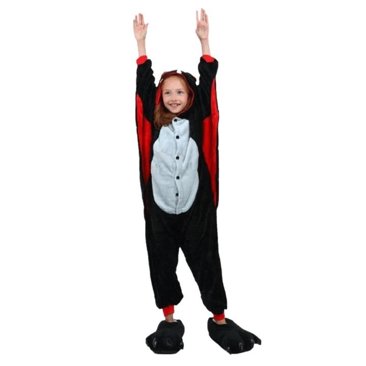 Kinder Fledermaus Onesie Kostüm