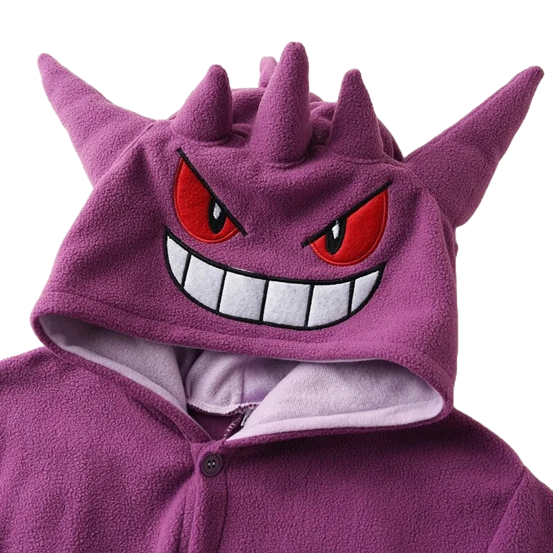 Kinder Gengar Onesie Kostüm