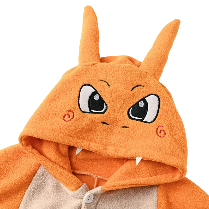Kinder Glurak Onesie Kostüm