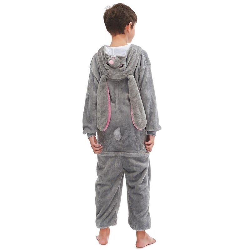 kinder-hase-onesie-2 Kids Bunny Schlafanzug