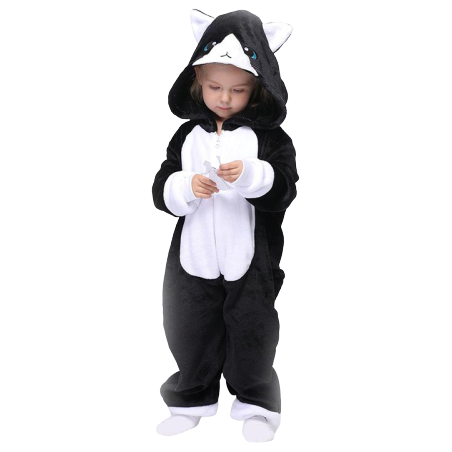 Kinder Katze Onesie