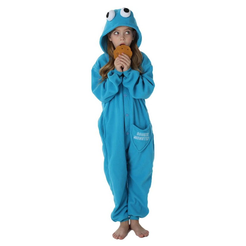 Kids Cookie Monster Schlafanzug