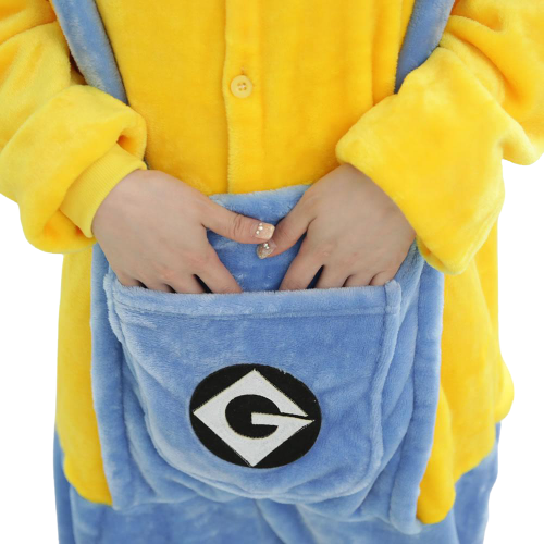 Kinder Minion Onesie Kostüm