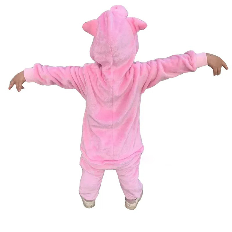 Kinder Pummeluff Onesie Kostüm