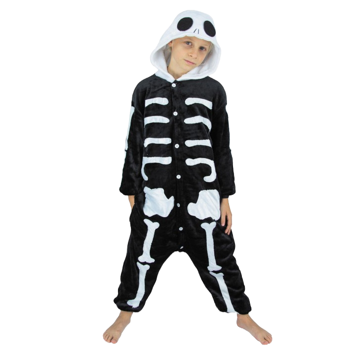Kinder Skelett Onesie