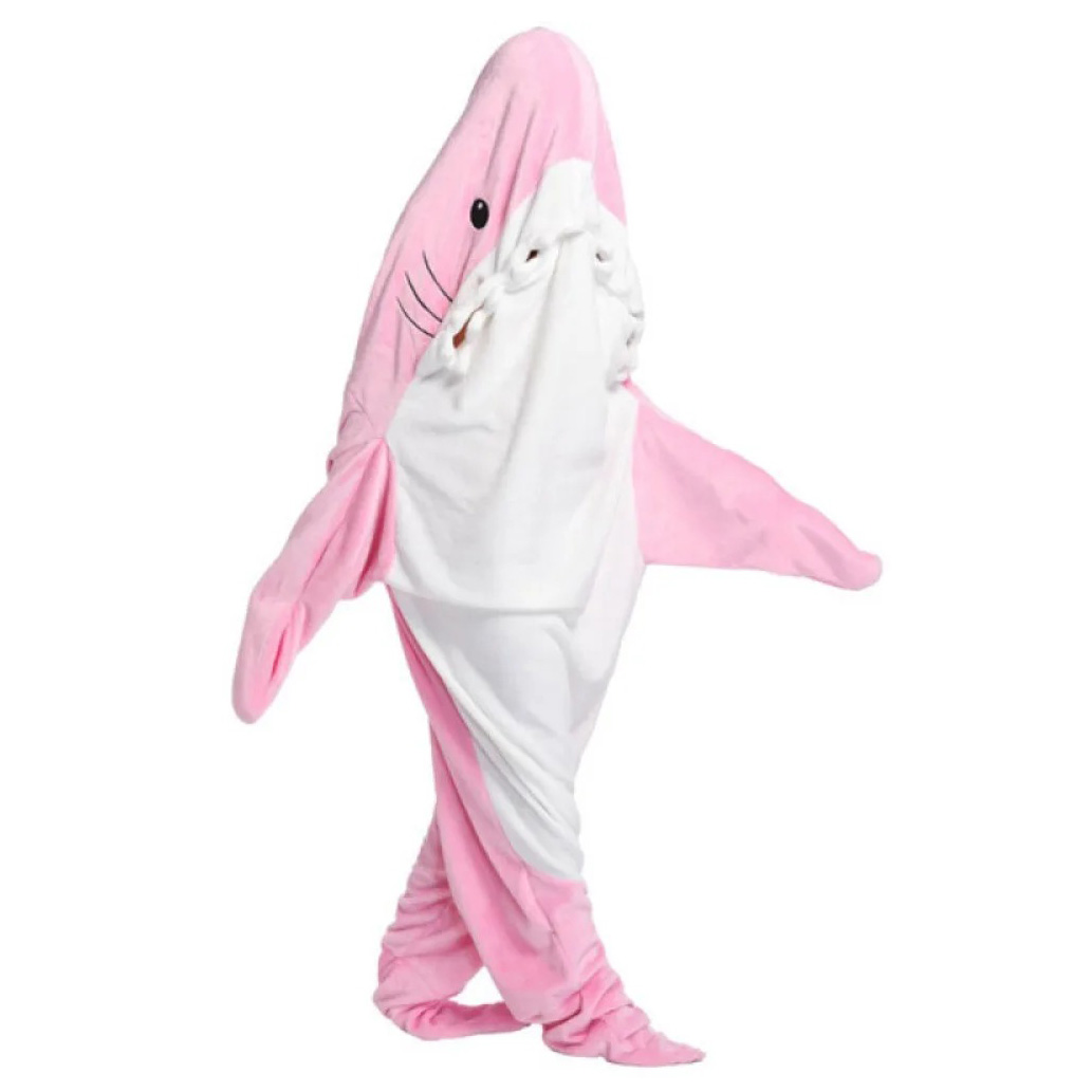 Rosa Shark Blanket Onesie
