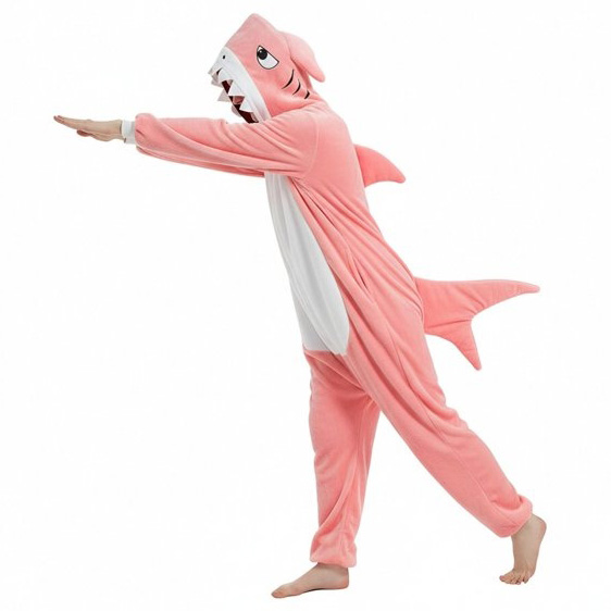 Rosa Shark Onesie