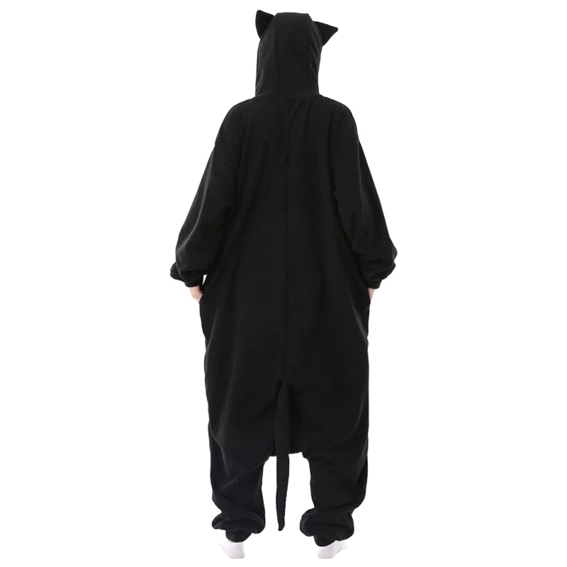 Schwarze Katze Onesie