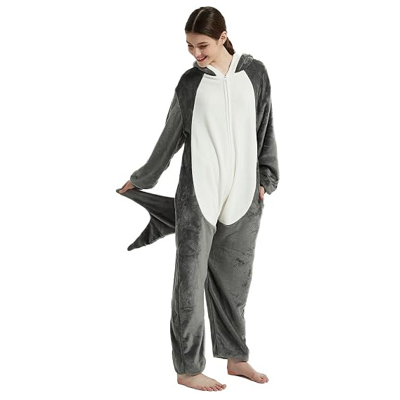 Weißer Hai Onesie