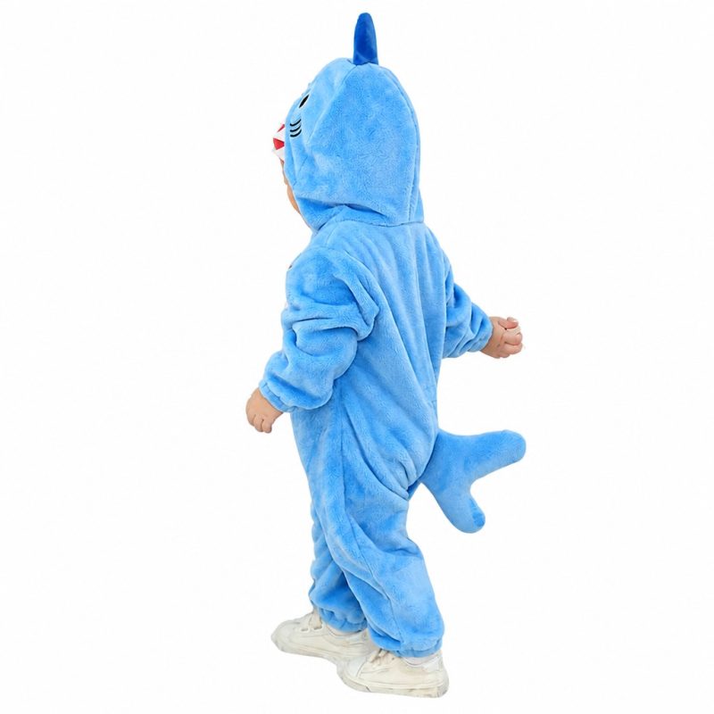 Baby Azurblauer Shark Onesie