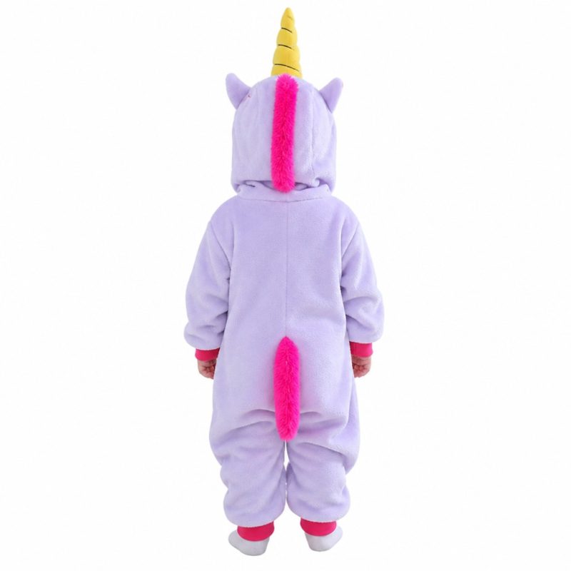 Baby Lila Einhorn Onesie Baby Lila Einhorn Onesie
