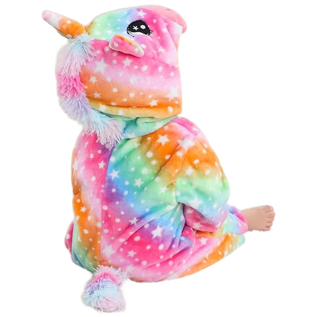 Baby Regenbogen Einhorn Onesie