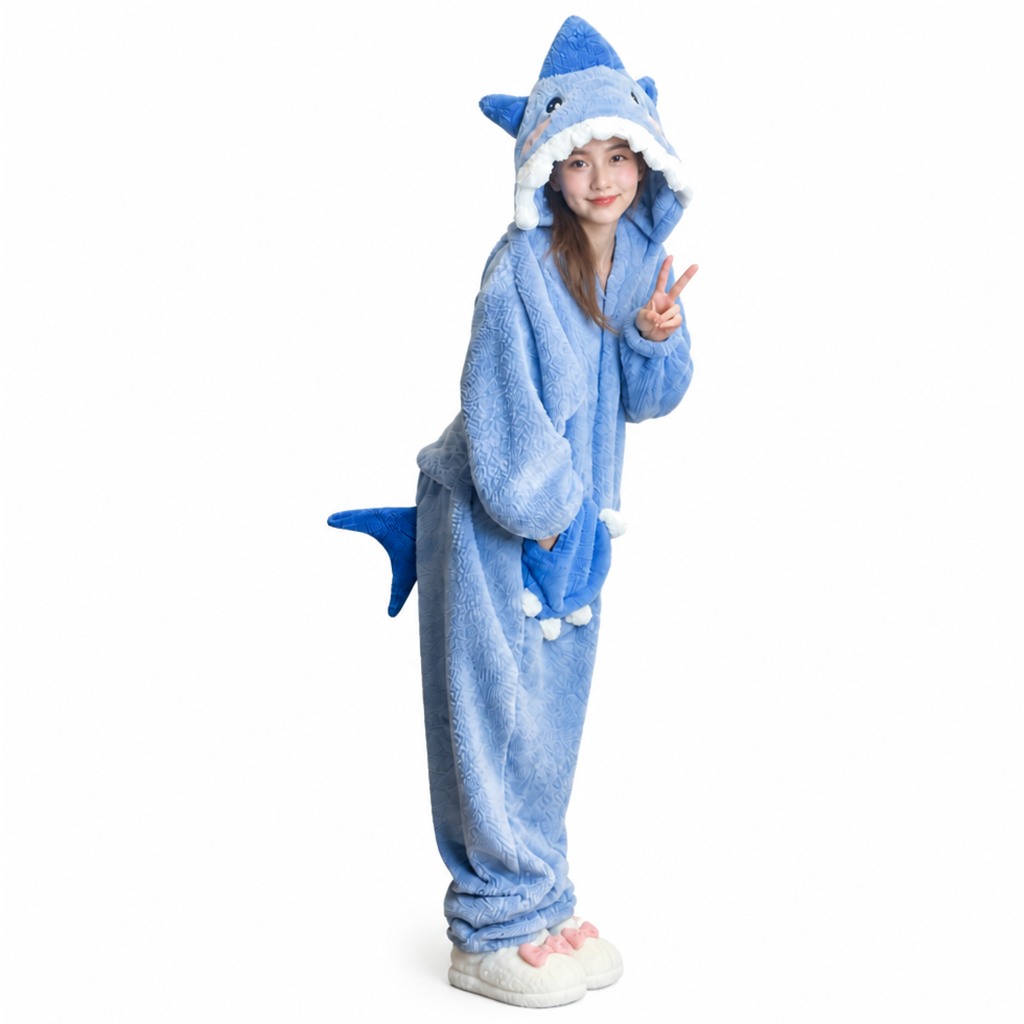 Kawaii Shark Onesie