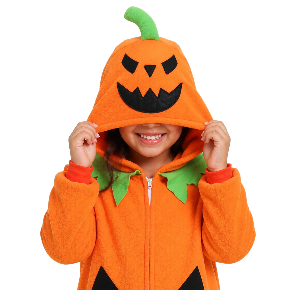 Kinder Kürbis Onesie